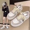 Casual Sneakers Women's Shoes  Summer New Student Korean Style Comfortable Low-Top Platform Sports Breathable White Shoes
