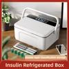 Rechargeable Insulin Refrigeration Box Mini Special Medicine Refrigerator Portable Car Home Use Small Fridge
