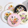 Needle Thread Flower Embroidery Embroidery Hoop Cross Stitch Kit Home Decoration