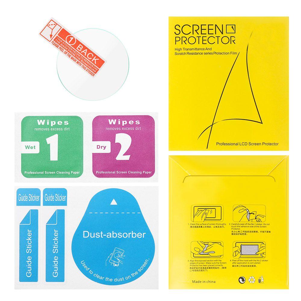 3pcs Smart Watch 2.5D HD Protective Films for Garmin Vivoactive 3 Screen Protectors Tempered Glass