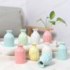 1PC Nordic Style Mini Modern Flower Vase Home Decoration Living Room Ceramic Home Decoration Floreros Vintage Flower Pot Vases