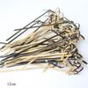 100pcs Bar Tool Bamboo Knot Disposable Bamboo Knot Skewers Household Fruit Forks