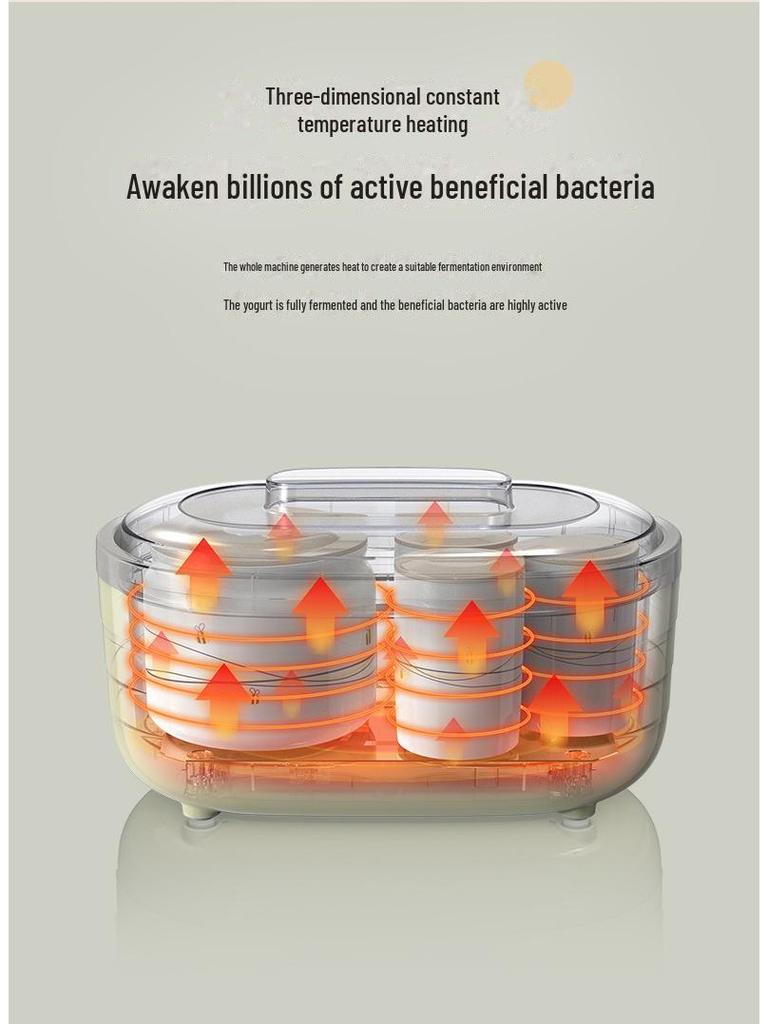 Bear SNJ-C10P2 Light Green Yogurt, Rice Wine & Fermentation Machine