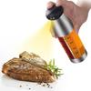200ml Double-headed Oil Vinegar Bottles Stainlness Steel Salad BBQ Oil Dispenser Olive Oil Spray for Kitchen Cooking Baking Tool