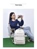 Korean Style Large Capacity Student Backpack - Simple Design for Junior High and College Students