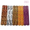 Children's Creative Animal Print Slap Bracelets Leopard Tiger Giraffe Pattern Woodland Theme Boys Birhday Party Gift Toys Favor