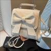 Bow Casual Large-capacity Commuter Bag Women's New Fashion Backpack