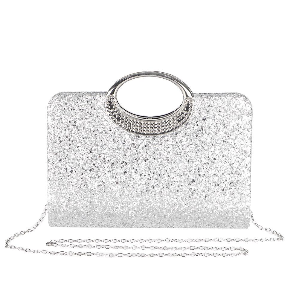Spot Fast Delivery Rhinestone Crossbody Evening Bag for Weddings and Parties
