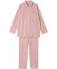 Wacoal Relax Sleep Sleep Science Long Sleeves and Cotton Pajamas Front YDW446 PI & Pajamas, Pants, 100% (Main Body), Men's (YGW447), Opening, YDW446,