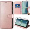Protective Case - Booling - for Samsung Galaxy A15 5G - Pink - Shockproof - 9H Tempered Glass
