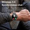 2025 New Military Smart Watch Men 730mAh Large Battery Flashlight AMOLED HD Display 3ATM Waterproof Outdoor Sports Smartwatch