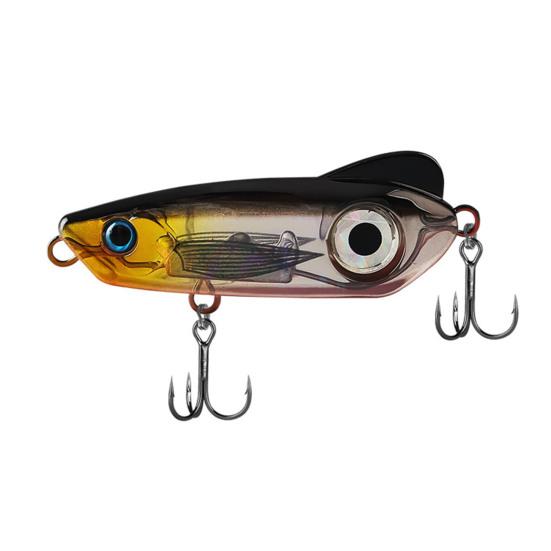 6.5CM/18G/24G Fishing Lure Light with Treble Hook Long Casting Sinking Artificial Bait with 3 Colors LED Light Saltwater Freshwater Bass Walleye