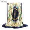 High-quality Luxurious Silk Scarves Headband Scarfs Neck Scarf For Women Chain Silk Scarf Women's Decorative Shawl