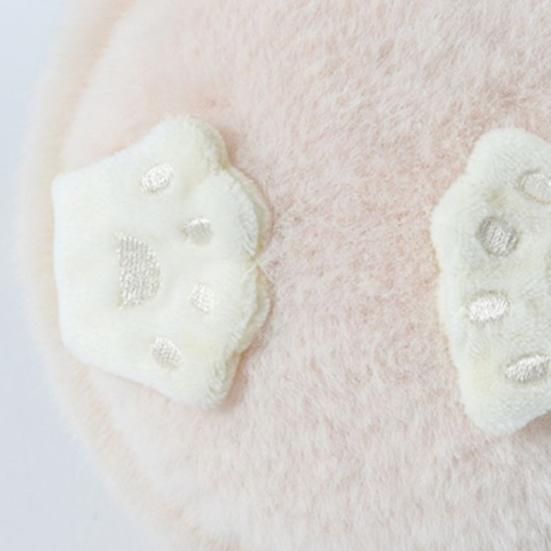 Women Winter Plush Gloves Thickened Warm Fuzzy Rabbit Mittens Girls Convertible Winter Fingerless Mittens for Cycling Outdoor Exercise