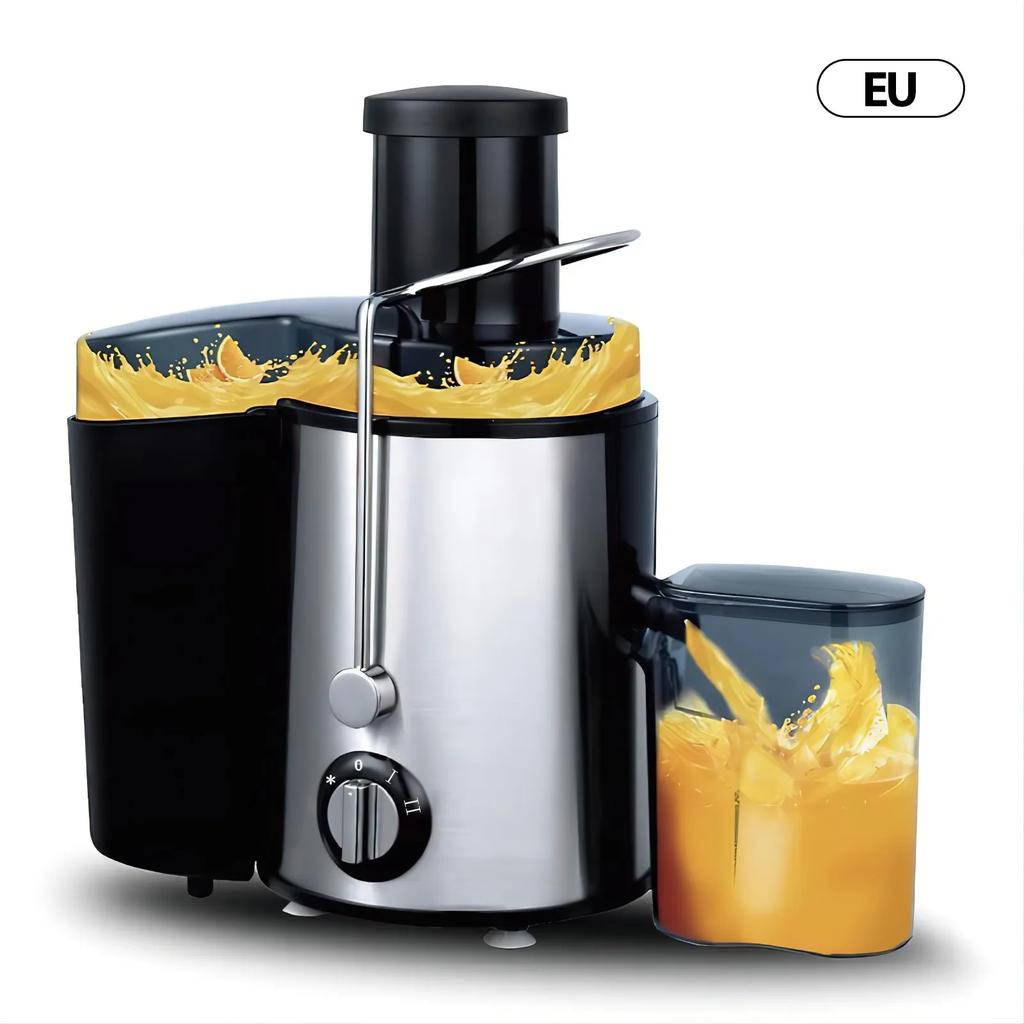 400W Electric Juicer Machine Juicer Wide Chute for Whole Fruit Juicer Extractor Juicy Vegetables Fruit Mixer Blender with Bottle