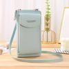 1 Pcs New Mobile Phone Bag Multi Card Wallet Card Bag Women Women's Fashion Versatile Messenger Bag Student Large Capacity