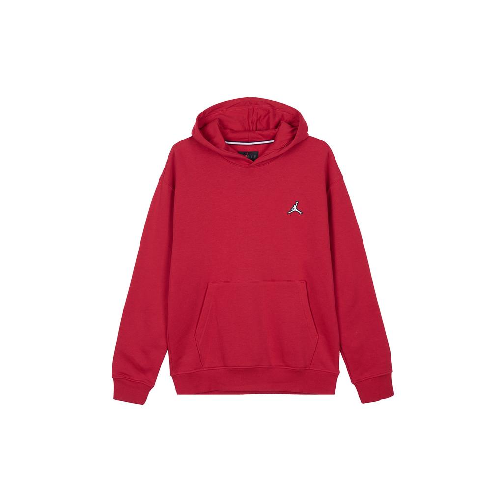 Jordan Solid Color Logo Print Hoodie Men Tops Red DQ7467-687