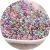 10g Czech Bossiosa  Dyed Core Glass Beads Transparent Crystal Seed Beads Suitable For DIY Jewelry Bracelets Necklaces