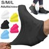 Silicone Waterproof Shoe Covers for Adults and Children S/M/L Waterproof Rain Boot Covers Outdoor Camping Non-slip Rubber Rain Boot Covers