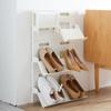 Folding Shoe Rack Free Perforation-free Household Simple Shoe Cabinet Shoe Storage Can Be Assembled and Spliced To Save Space