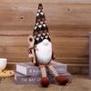 Funny Faceless Doll Creative Miniature Figurine Sculpture Crafts Coffee Rudolf Doll  Home