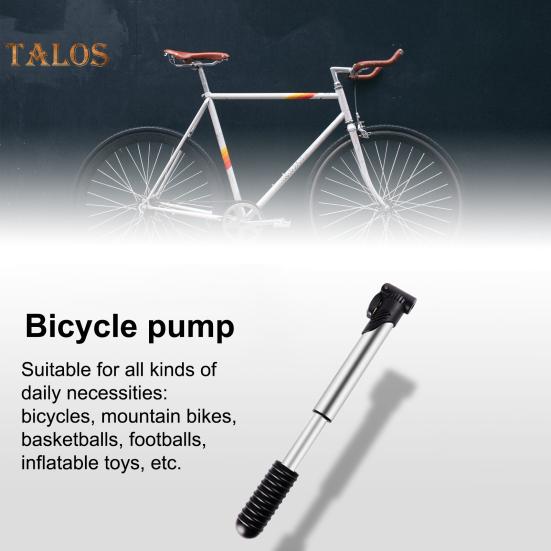 Bike Pump Mini Portable Stainless Steel Multifunction Bicycle Tool Set Inflator For Basketball Football