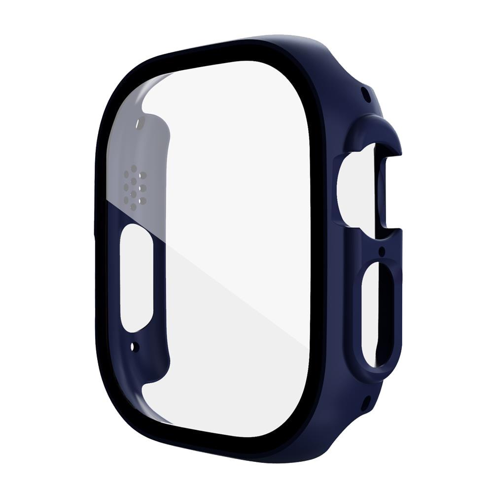 For Apple Watch Case Ultra PC Accessories Screen Protector Around Bumper Toughened Glass Series 8 Pro Apple Watch Case 49mm