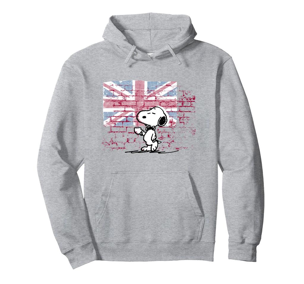 Peanuts Snoopy Posh Union Jack Wall Hoodie