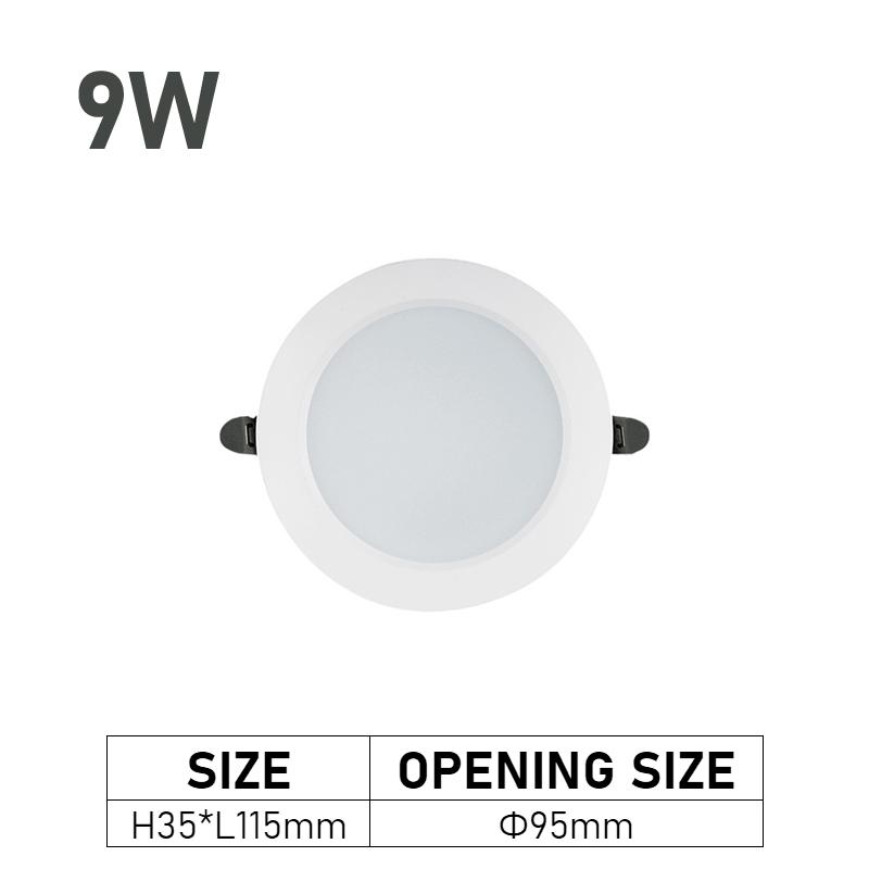 6W 9W 12W 18W LED Downlight 220V Ceiling Light Recessed Down Light Round Panel Lamp LED Spot Light Cold Warm White Neutral Light