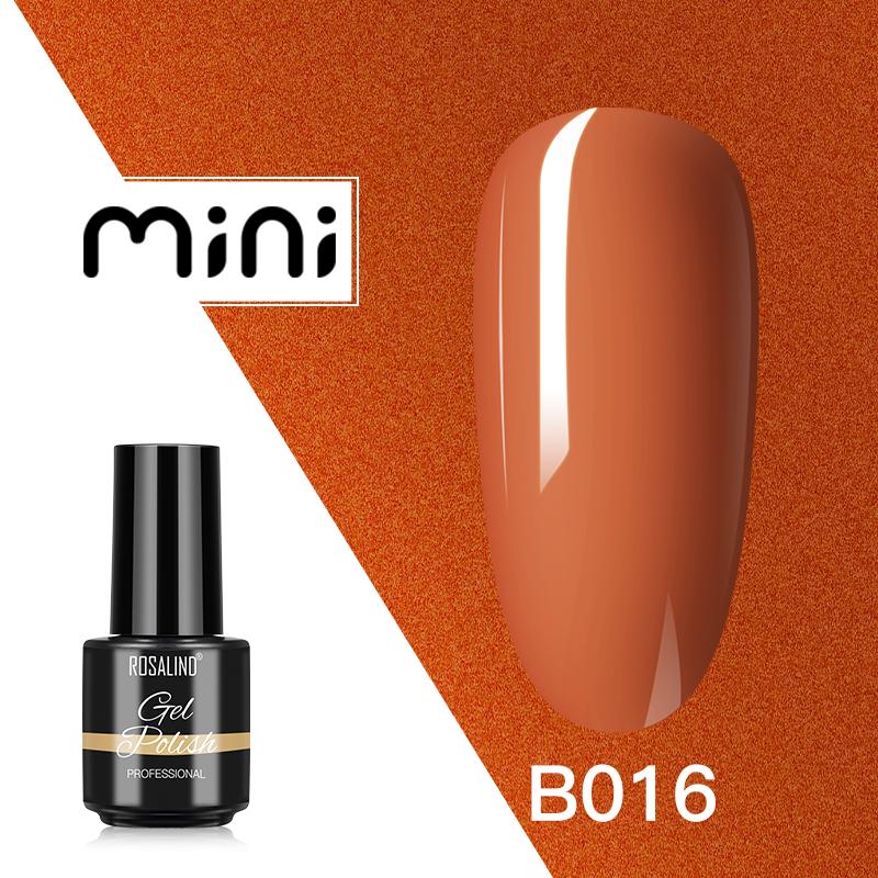 ROSALIND Colorful Nail Gel Polish Hybrid Gel Polish for Nail Art Design Soak Off Base Top Coat UV/LED Lamp Nail Enhancement 40 Colors