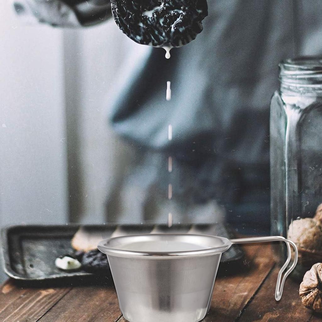 Sierra Cup Tea Coffee Sets of 4 Stainless Steel with Folding Handle 30ml and 70ml Options Perfect