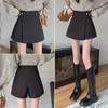 Women's High Waist A-line Skirt Pants - Autumn/Winter Fashion, Loose Fit, Casual Trousers