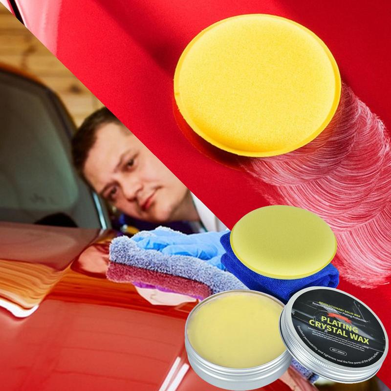 Carnauba Wax Car 200ml Carnauba Wax Car Polish High-Gloss Shine Deep Gloss Car Wax Carnauba Paste For Easy Application