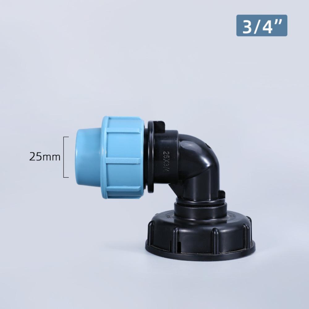 1/2'' 3/4'' IBC Water Tank Pipe Joints Coarse Thread Water IBC Tank Adapter  Aquariums