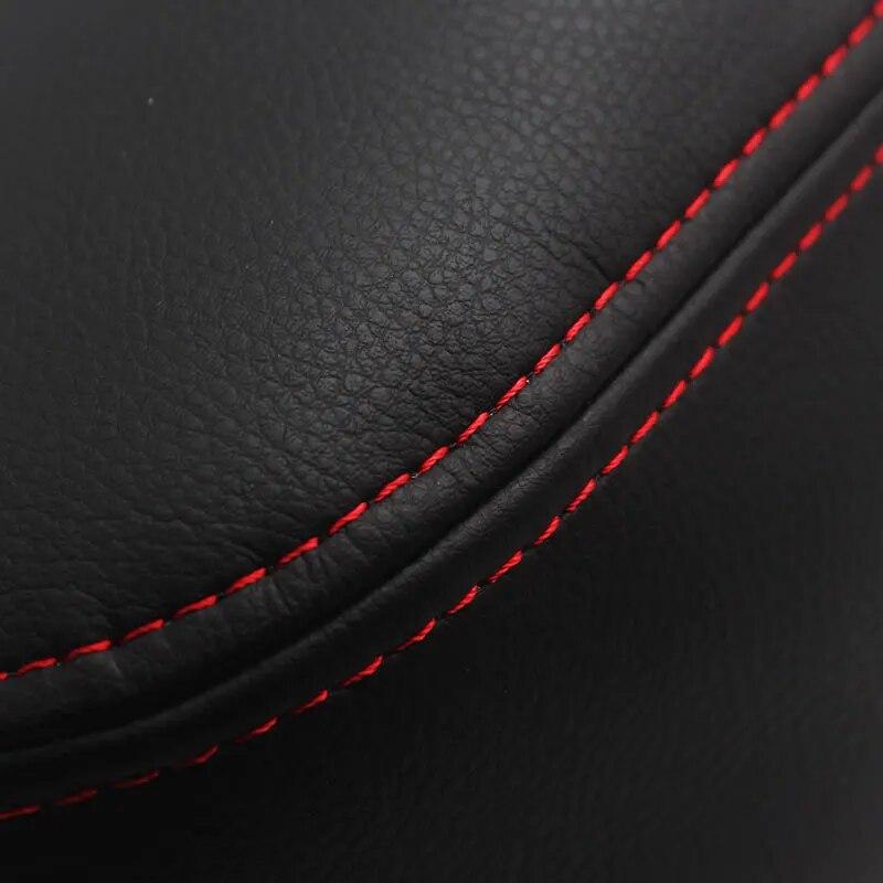 Center Armrest Leather Cover For VW Golf 7 MK7 VII 2014 2015 2016 Car Interior Center Control Armrest Box Surface Cover Trim