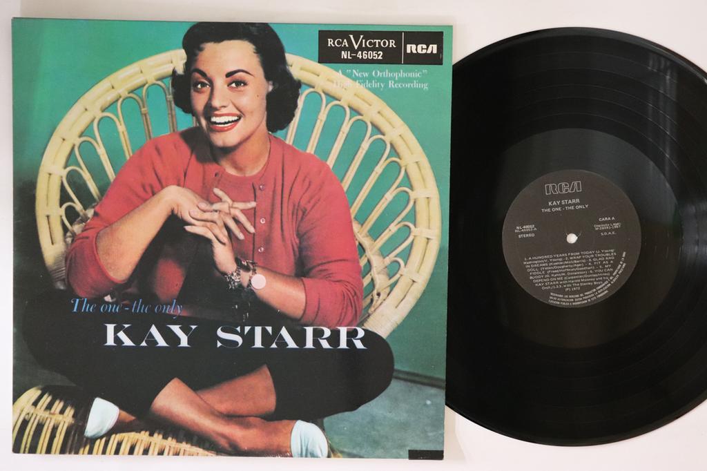 LP Record KAY STARR - One-the Only NL46052 RCA 1987 Spain Jazz Used