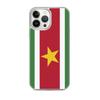 Coque iPhone - Drapeau Suriname - iPhone 13 Pro Max - Souple - Multicolore - TPU Transparent