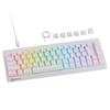 Elecom Rapid Trigger Gaming Keyboard V Custom VK600A Wired Detachable Magnetic Analog Detection Switch Equipped with Tenkeyless Size White 65%