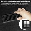 Decoration Modified Car Air Outlet Cover Model Y Accessories 2pcs For Tesla Model Y Under Seat Vent Protection Cover Dustproof Protect Covers