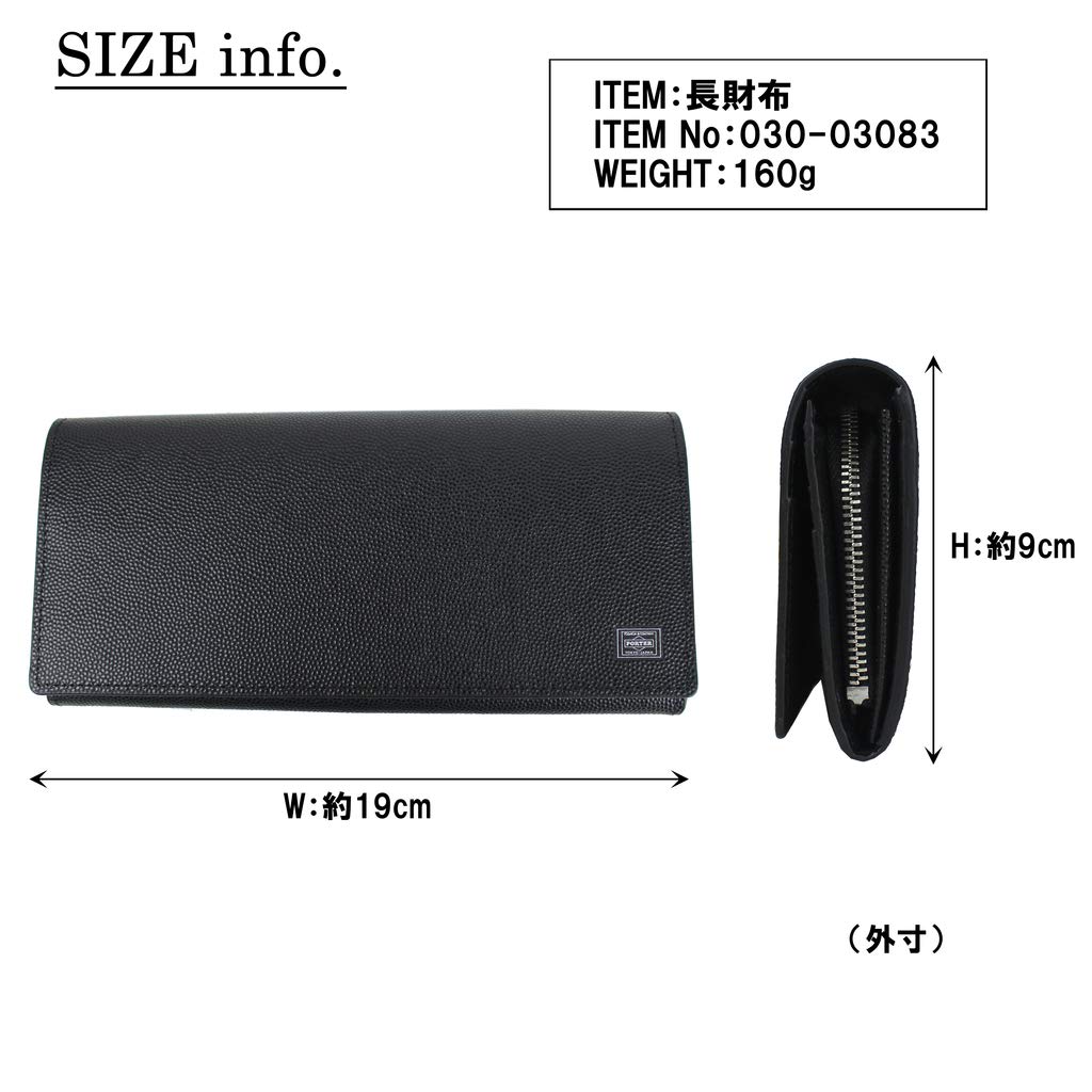 Porter PORTER ABLE Long Wallet WALLET 030-03083 Black10