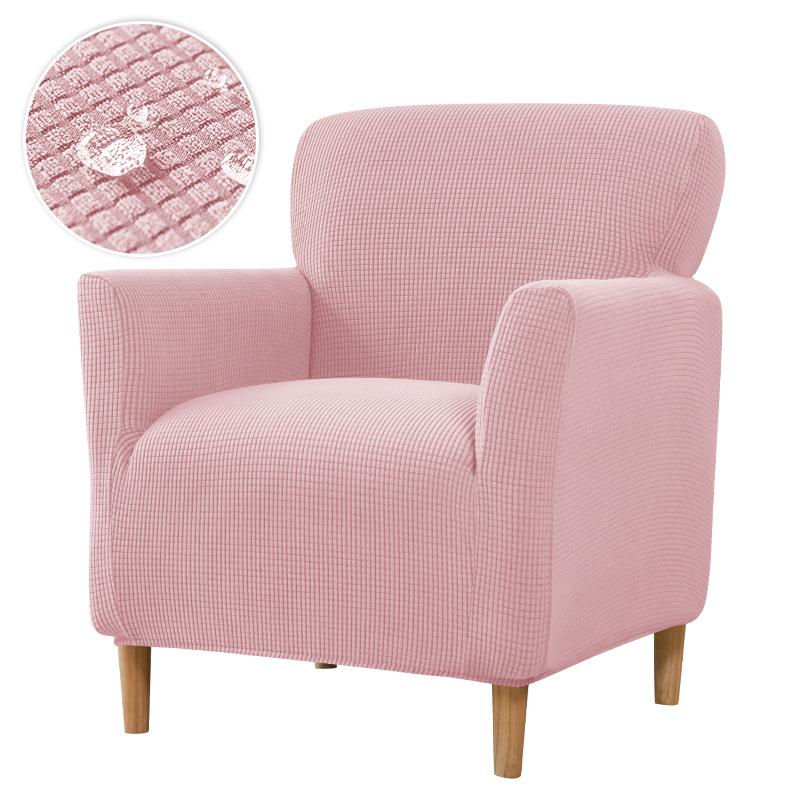 Waterproof Armchair Cover Stretch Single Sofa Slipcover Soft Elastic Single Small Chair Seater Sofa Covers For Home Club Hotel