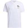 Neo Logo Print Sport Short Sleeve T-Shirt Men Tops White GP4810