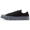Renew Chuck 70 Knit Low Black Unisex Sneakers String Barely-Volt 170867C