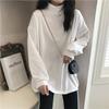 Double-sided Velvet Base Shirt for Women with Autumn and Winter New Loose Warm Long-sleeved T-shirt for Women Students Tops for Women