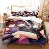 Fashion 3d Print Anime Ayakashi Triangle Bedding Set Single Twin Full Queen King Size Bed Set Adult Kid Bedroom Duvet Cover Sets