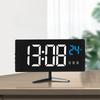 New Version of Multi Functional Electronic Clock with Temperature LED Clock Student Dormitory Alarm Clock Acrylic Surface Electronic Clock