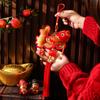 Spring Festival Red Pendant Lucky Bag Lantern Small Ornaments For Living Room Chinese New Year Decoration