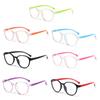 Fashion Glasses Protection Computer Round Eyeglasses Anti-blue Light Ultra Light Frame Kids Glasses