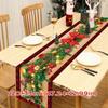 New Year Xmas Table Flag Cover Santa Claus Christmas Tablecloth  Christmas Party