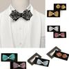 Exquisite Bow Gentleman Ties For Men Pre-Tied Sequin Bow Ties Elegant Men Wedding Prom Tuxedo Accessories Gifts